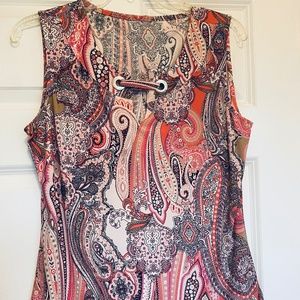 Calvin Klein, Pink, black, white, Size 12